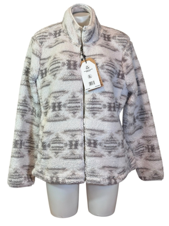 Avalanche Jackets & Blazers - Women's Avalanche Fleece Jacket XL White Gray